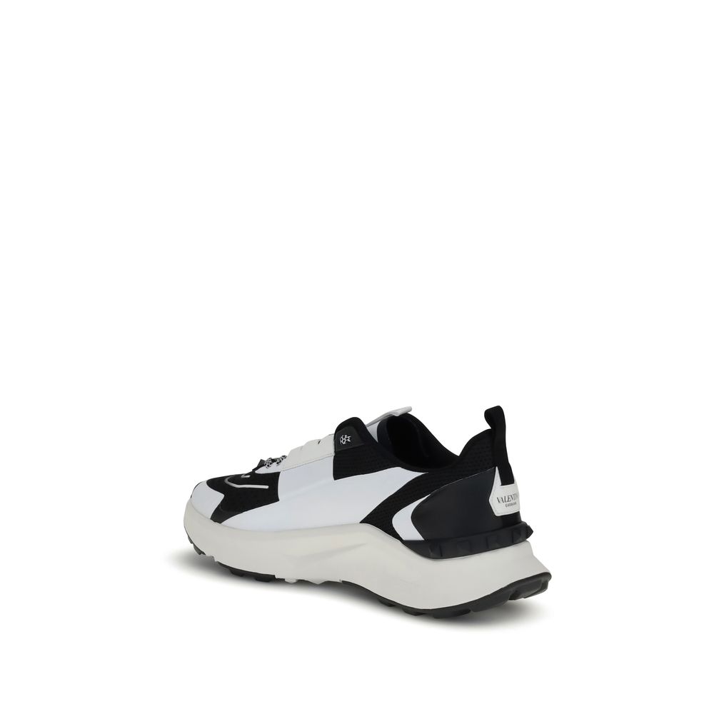 Valentino Garavani Mehrfarbige Kalbsleder Bos Taurus Sneaker