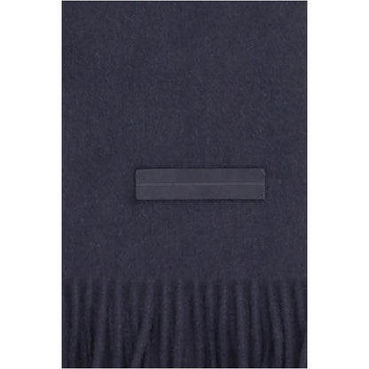ZEGNA Blue Cashmere Scarf
