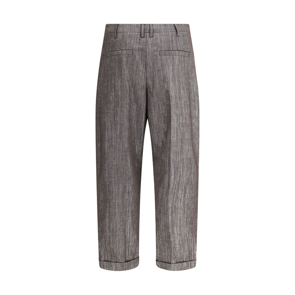 Brunello Cucinelli Hose mit Lurex-Effekt