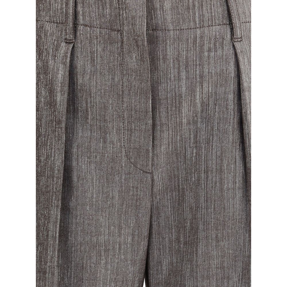 Brunello Cucinelli Hose mit Lurex-Effekt