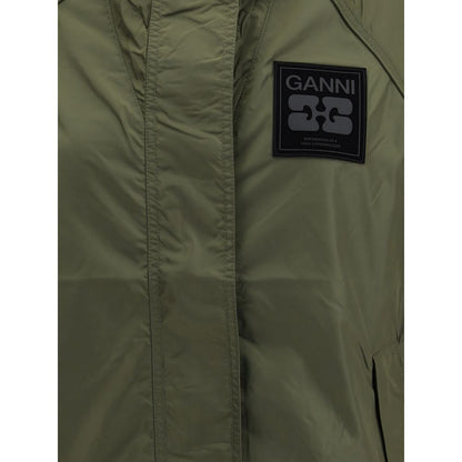 Ganni Wasserdichte Jacke