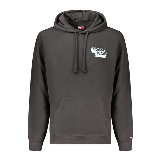 Tommy Hilfiger – Schwarzer Baumwollpullover für Herren