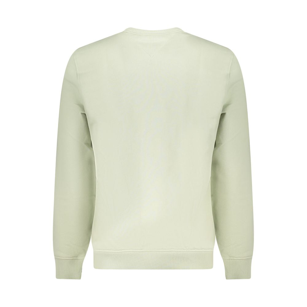 Tommy Hilfiger – Grüner Baumwollpullover für Herren