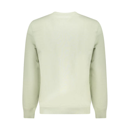 Tommy Hilfiger – Grüner Baumwollpullover für Herren