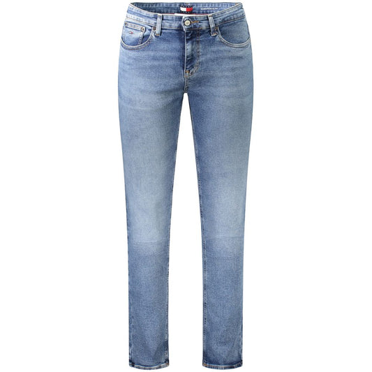 Tommy Hilfiger Herren Slim Jeans aus blauer Baumwolle