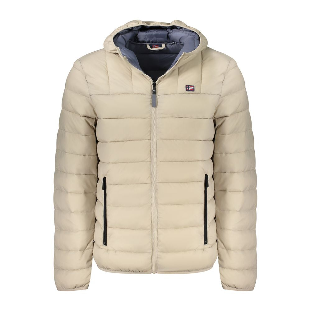 Norwegen 1963 Beige Polyamid Herrenjacke