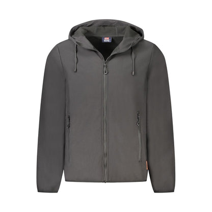 Norwegen 1963 Schwarze Polyester-Herrenjacke