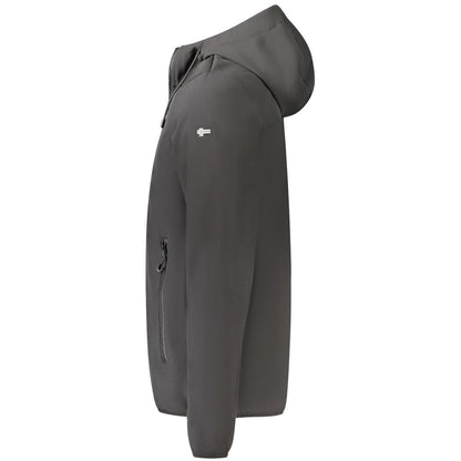 Norwegen 1963 Schwarze Polyester-Herrenjacke