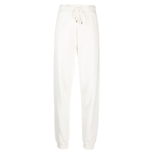 PINKO White Cotton Women Sweatpant
