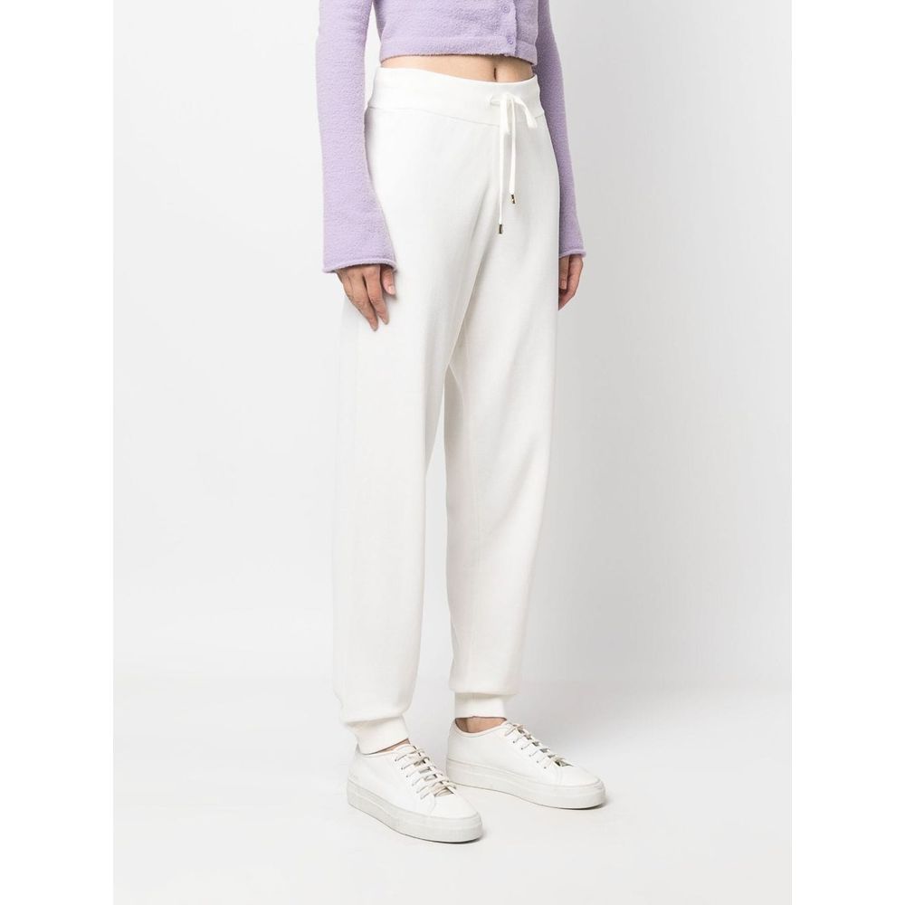 PINKO White Cotton Women Sweatpant