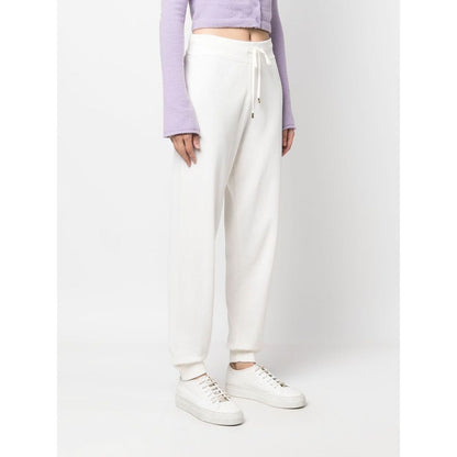 PINKO White Cotton Women Sweatpant