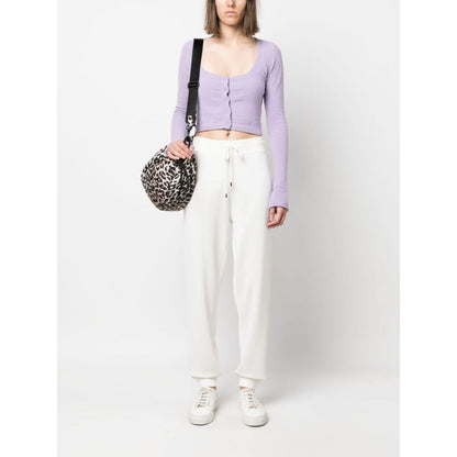 PINKO White Cotton Women Sweatpant
