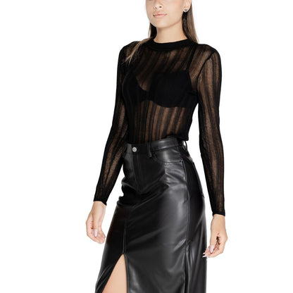 Vila Clothes – Schwarze Viskose-Sportbekleidung