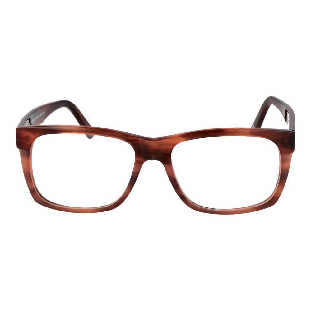 Andy Wolf Braune Unisex-Brillenfassung