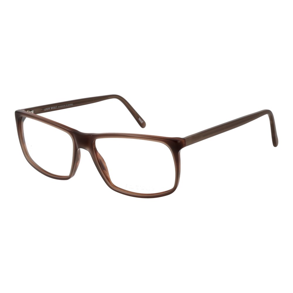 Andy Wolf Braune Unisex-Brillenfassung