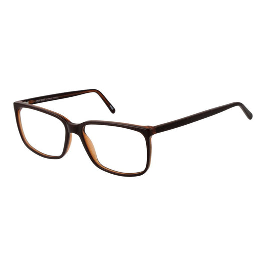 Andy Wolf Braune Acetat-Brille (Gestell)