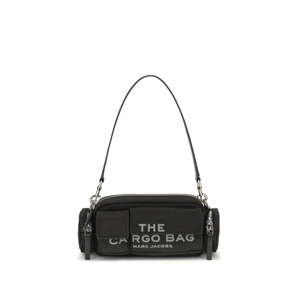 Schwarze Umhängetasche aus Segeltuch von Marc Jacobs