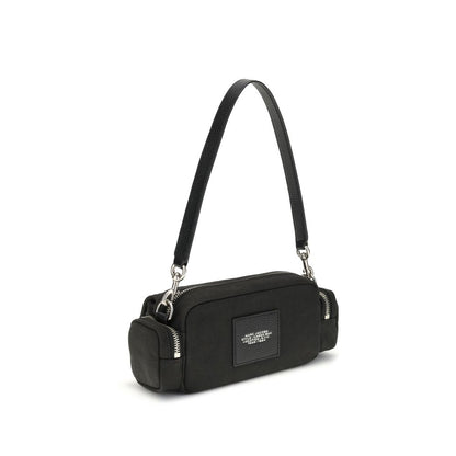 Schwarze Umhängetasche aus Segeltuch von Marc Jacobs
