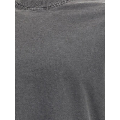 Agolde Graues Baumwoll-Langarmshirt