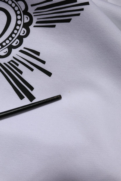 Dolce &amp; Gabbana – Weißes Sweatshirt mit Kapuze „Sacred Heart“