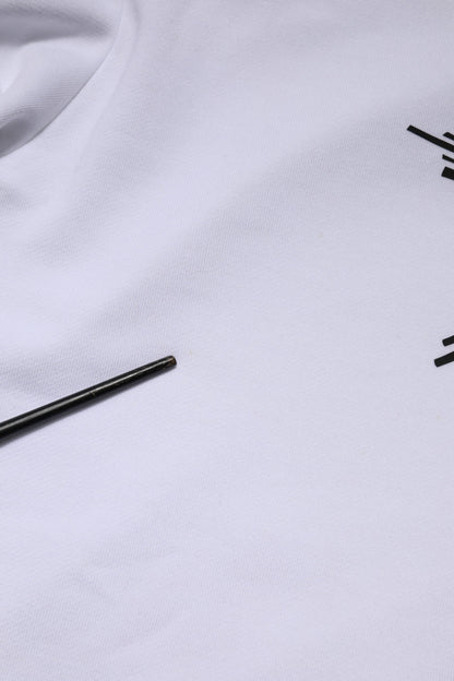 Dolce &amp; Gabbana – Weißes Sweatshirt mit Kapuze „Sacred Heart“