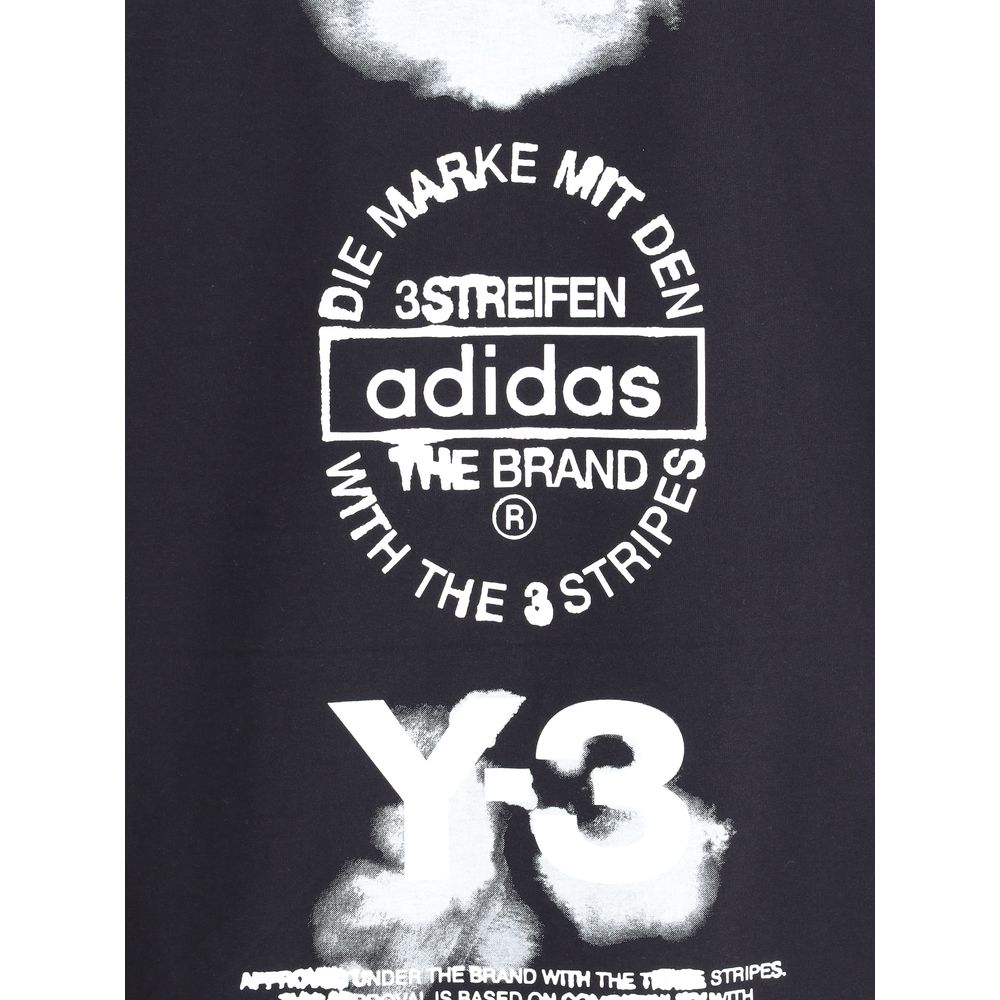 Y-3 T-Shirt mit Maxi-Print