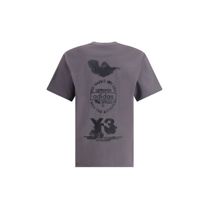 Y-3 T-Shirt mit Maxi-Print