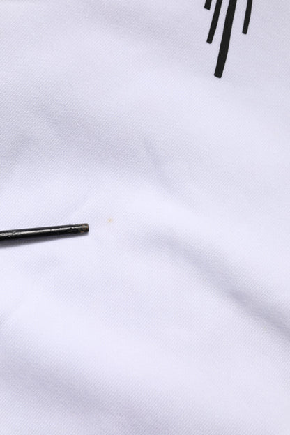 Dolce &amp; Gabbana – Weißes Sweatshirt mit Kapuze „Sacred Heart“