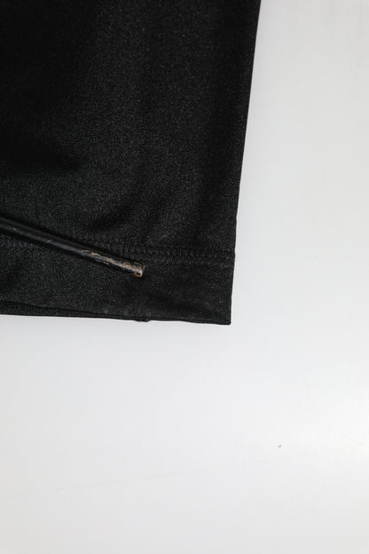 Dolce &amp; Gabbana Schwarze Nylon-Leggings mit Stretch 