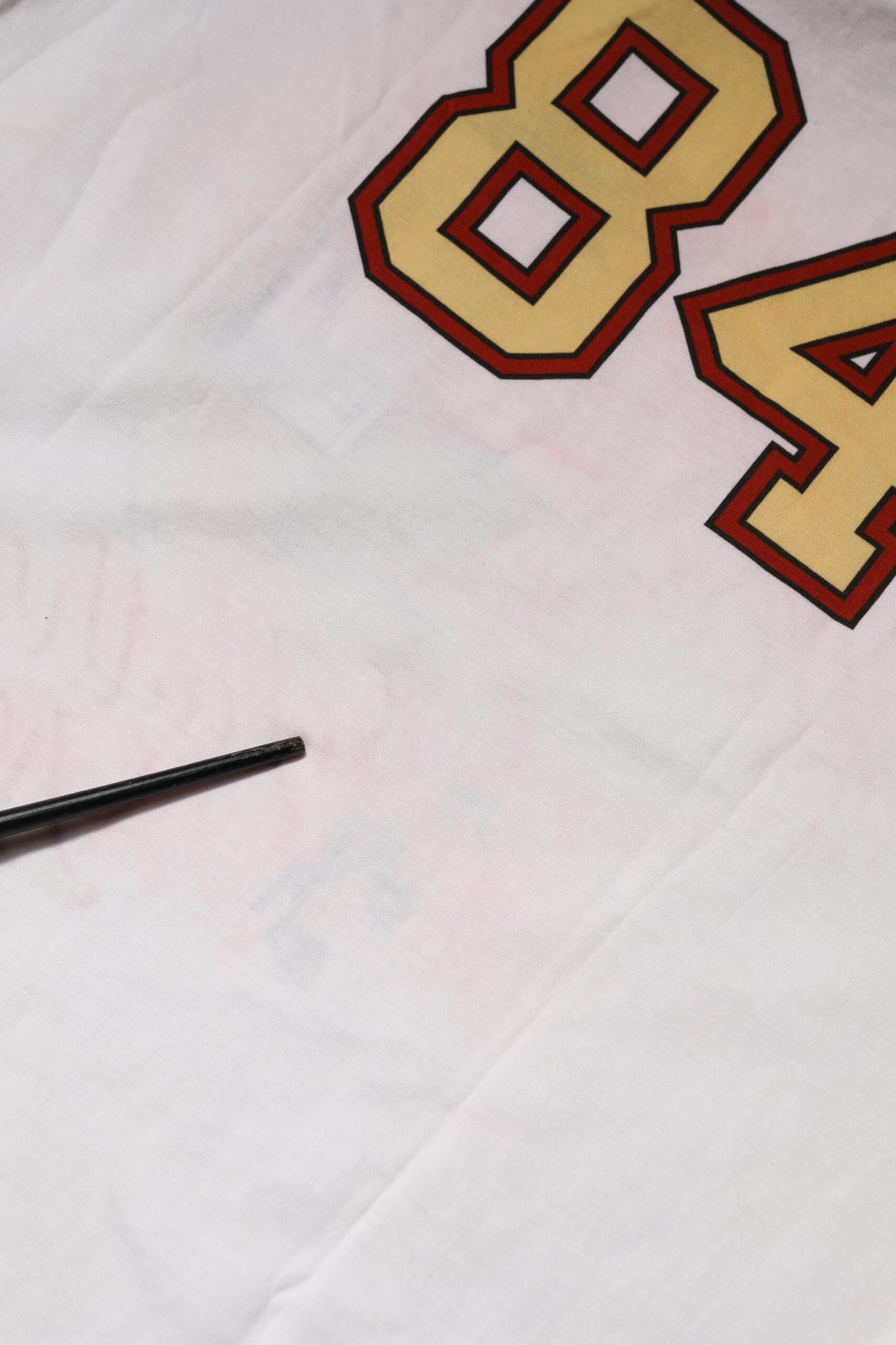 Dolce &amp; Gabbana – Weißes „Bring Me To The Moon“-Pin-Up-T-Shirt 