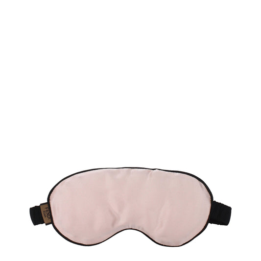 Fendi Gesichtsmaske aus rosa Seide