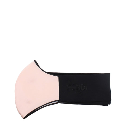 Fendi Gesichtsmaske aus rosa Seide