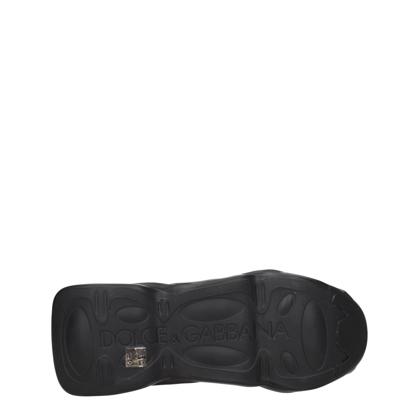 Dolce &amp; Gabbana – Klobige Sneakers aus schwarzem Stoff