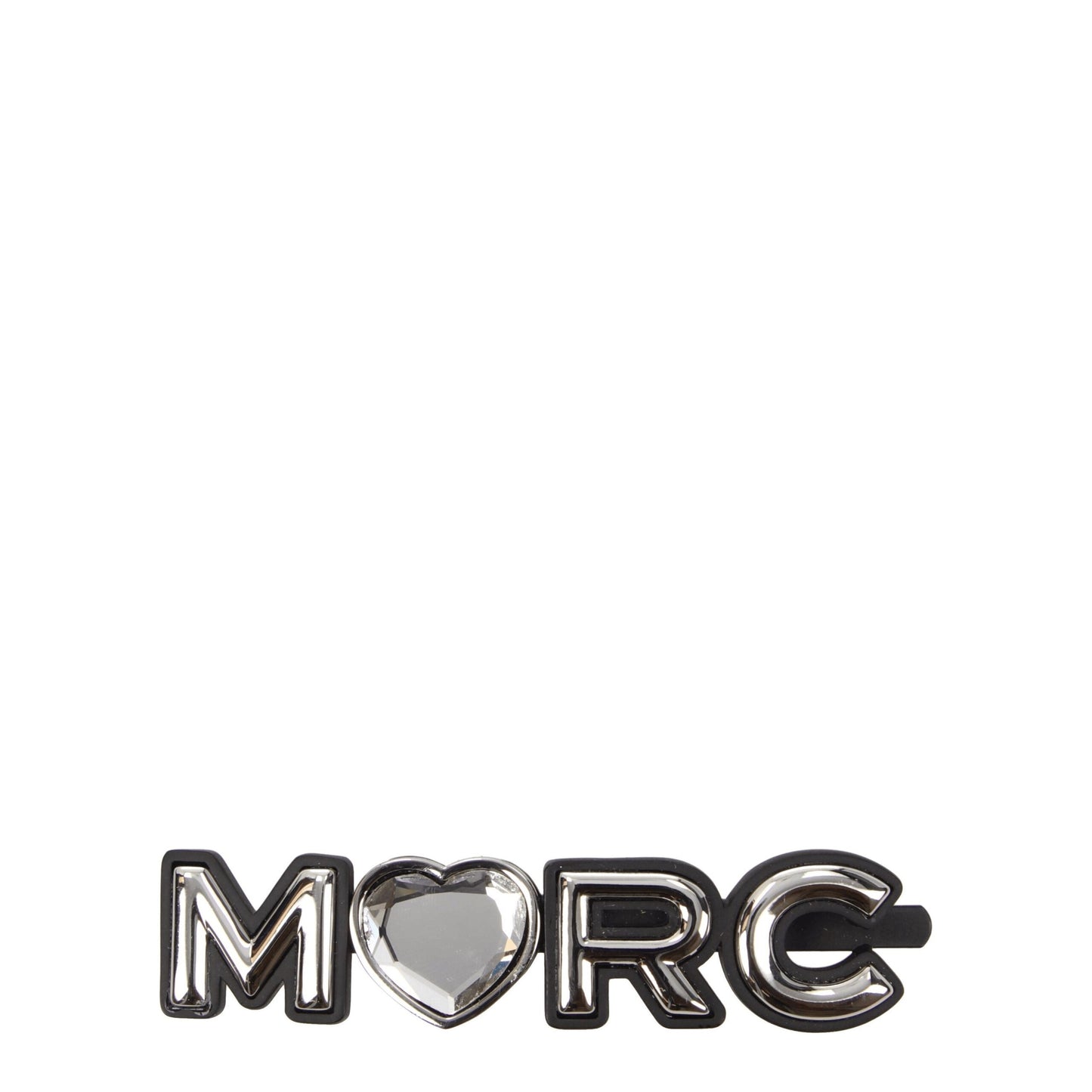 Marc Jacobs Haarspange aus grauem Messing