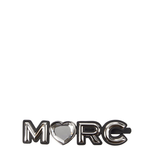 Marc Jacobs Haarspange aus grauem Messing