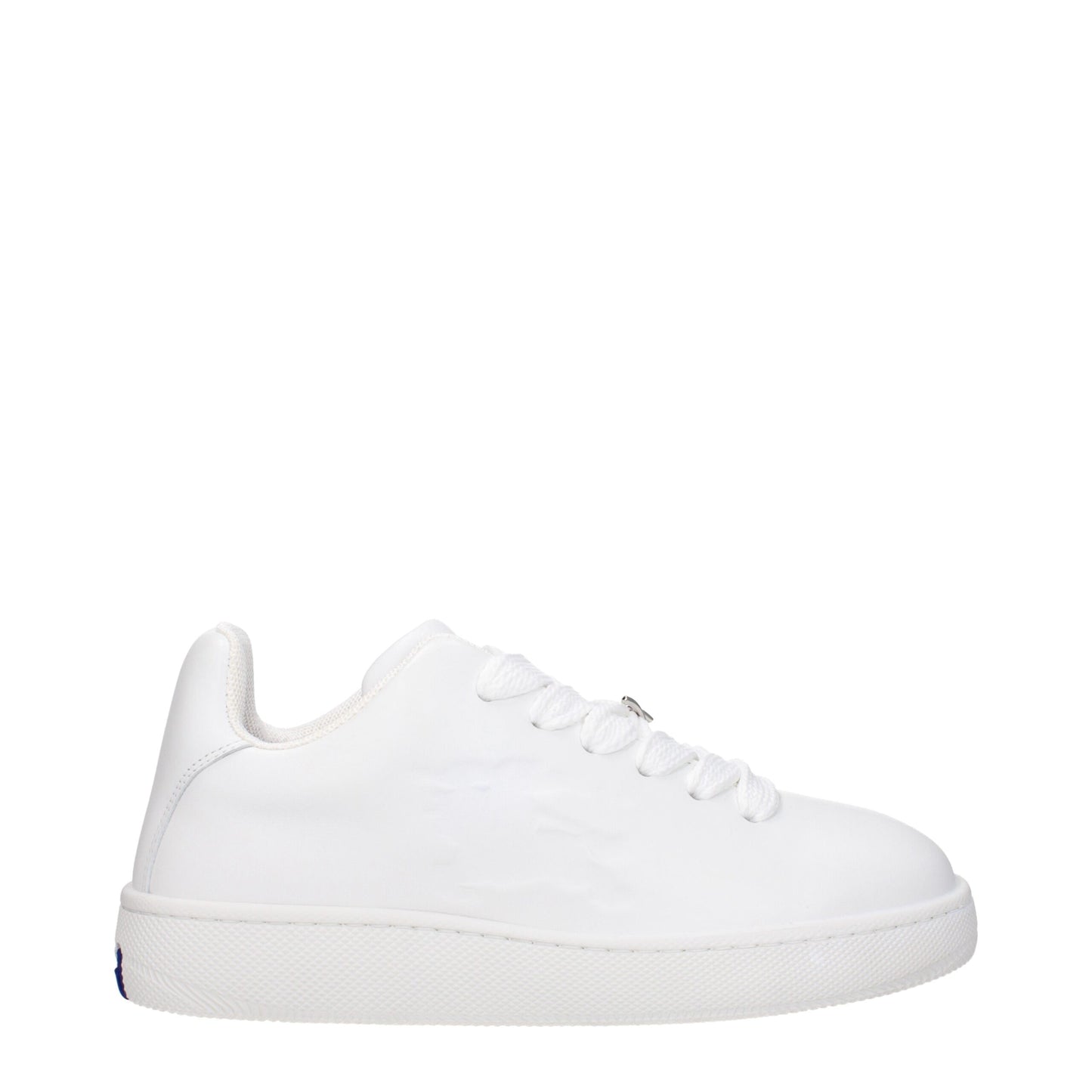 Burberry Weiße Leder Low-Tops