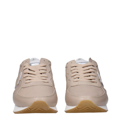 Philippe Model Beige Leder Sneaker Low Top