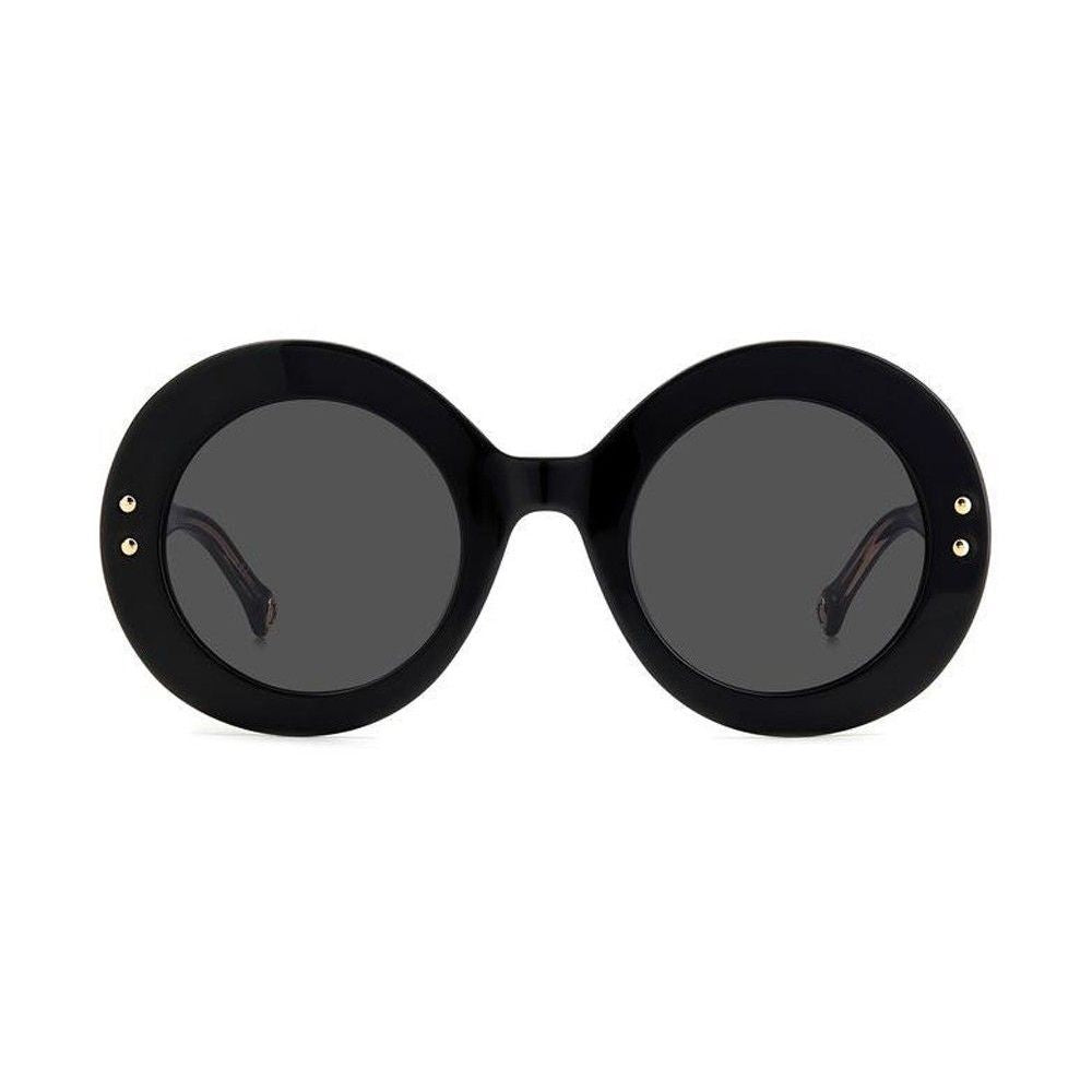 Carolina Herrera – Schwarze Acetat-Sonnenbrille