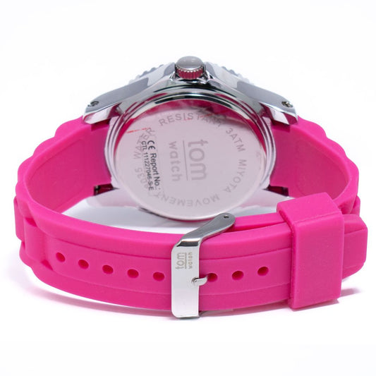 Tom Watch Mehrfarbige Gummiuhr