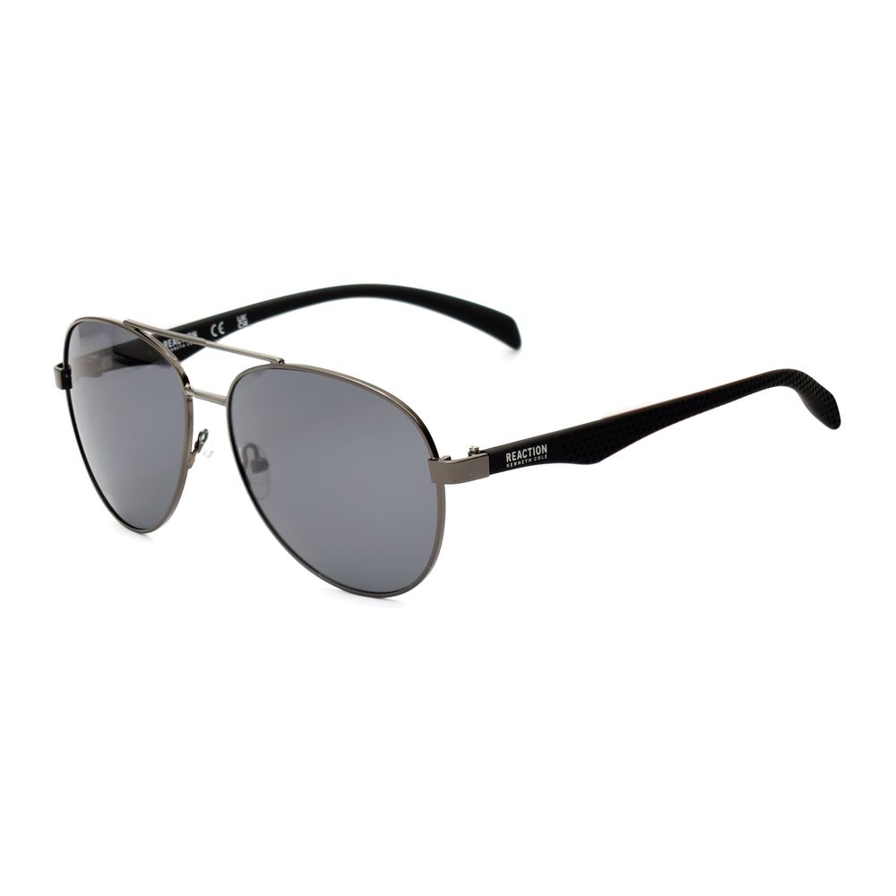 Kenneth Cole Sonnenbrille aus grauem Metall