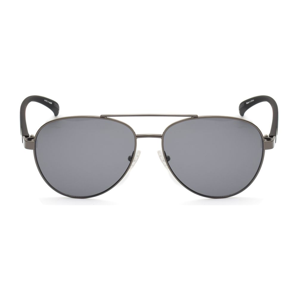 Kenneth Cole Sonnenbrille aus grauem Metall