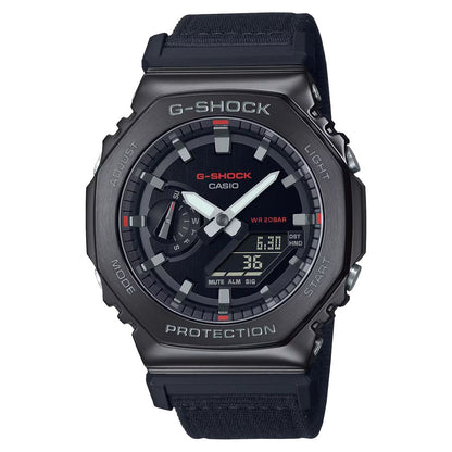 Casio – Schwarze Stoffuhr