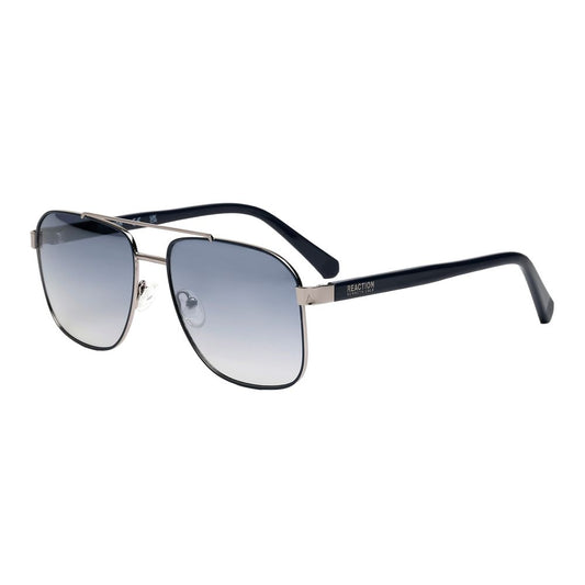 Kenneth Cole Sonnenbrille aus schwarzem Metall