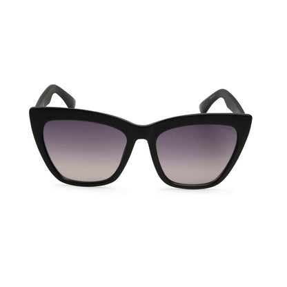 Kenneth Cole – Schwarze Sonnenbrille mit Spritzguss