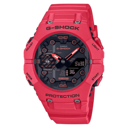 Casio-Armbanduhr aus rotem Harz