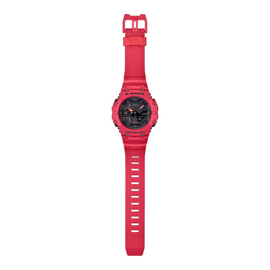 Casio-Armbanduhr aus rotem Harz