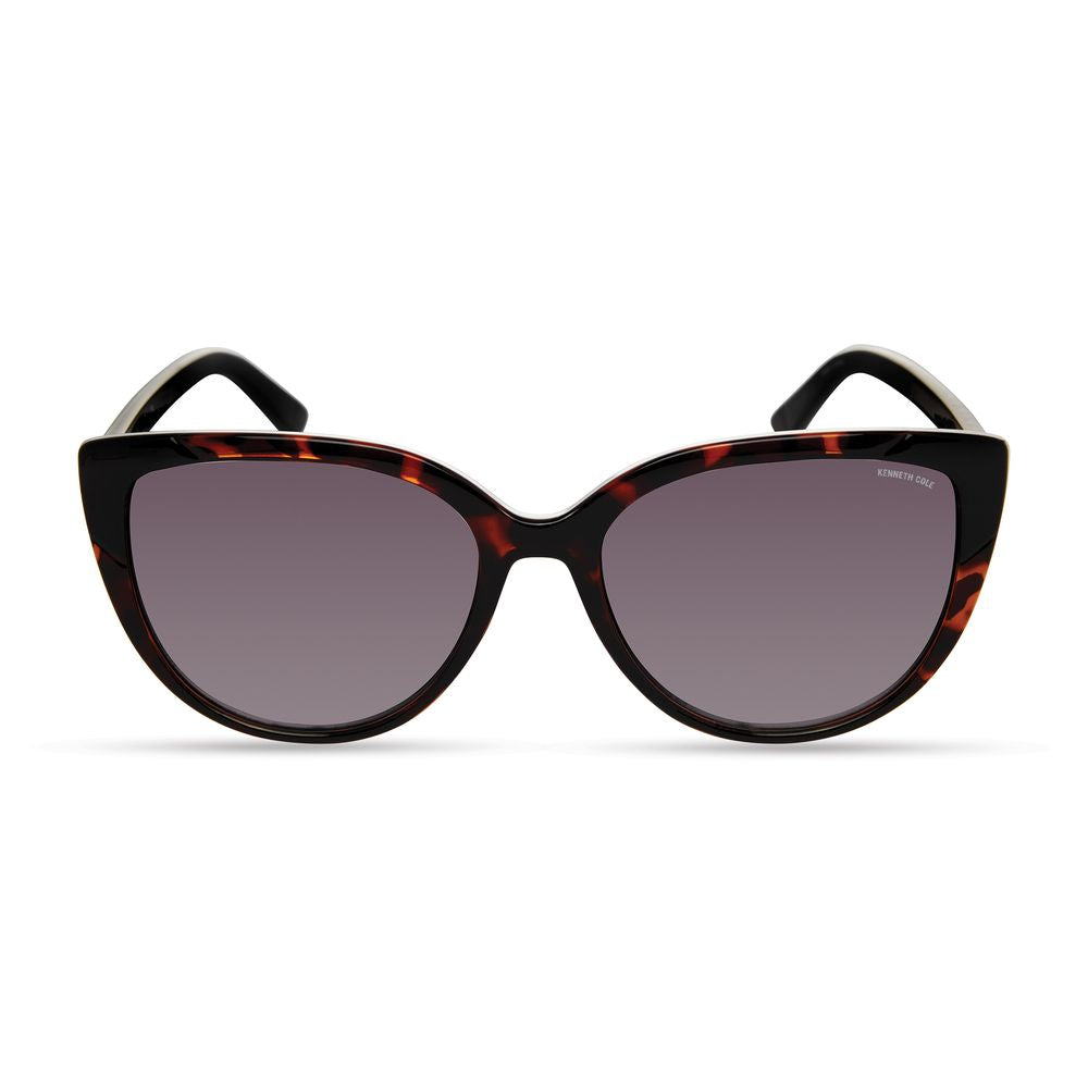 Kenneth Cole – Schwarze Sonnenbrille mit Spritzguss