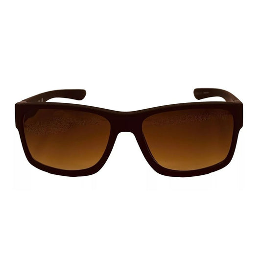 Kenneth Cole – Braune Sonnenbrille mit Spritzguss