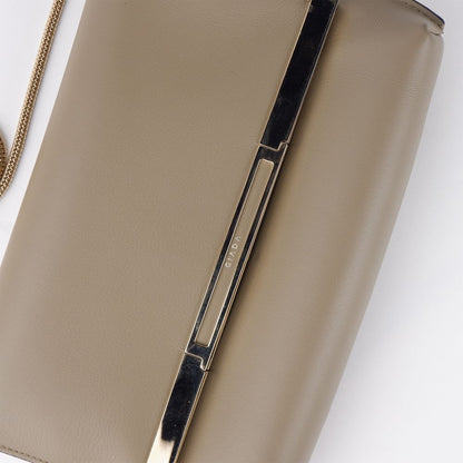 Giada – Beigefarbene Umhängetasche aus Leder