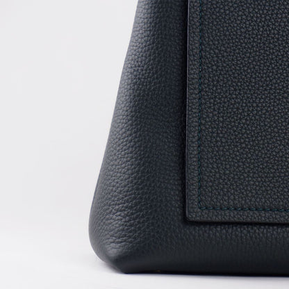 Giada Blaue Lederhandtasche